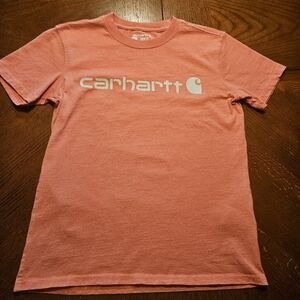 Carhartt Short Sleeve Salmon Tshirt Loose Fit